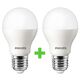 Philips LEDBulb E27 4-40W 6500K 230V A55 (1+1), фото , зображення 2 | SNABZHENIE.com.ua Philips LEDBulb E27 4-40W 6500K 230V A55 (1+1), фото , зображення 2 | SNABZHENIE.com.ua