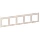 Legrand Рамка Valena Life[5 постів, слонова кістка], фото  | SNABZHENIE.com.ua