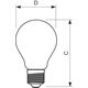 Philips LED Fila ND E27 6-70W 2700K 230V A60 CL, фото , изображение 3 | SNABZHENIE.com.ua Philips LED Fila ND E27 6-70W 2700K 230V A60 CL, фото , изображение 3 | SNABZHENIE.com.ua