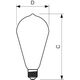 Philips LED Fila ND E27 6-70W 2700K 230V ST64 CL, фото , изображение 3 | SNABZHENIE.com.ua Philips LED Fila ND E27 6-70W 2700K 230V ST64 CL, фото , изображение 3 | SNABZHENIE.com.ua