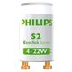 Philips Стартер для TL Philips S2 4-22W SER 220-240V WH 2BC/10 (2шт.), фото  | SNABZHENIE.com.ua Philips Стартер для TL Philips S2 4-22W SER 220-240V WH 2BC/10 (2шт.), фото  | SNABZHENIE.com.ua