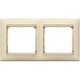 Legrand Рамка Valena Classic[2 поста, слонова кістка], фото , изображение 2 | SNABZHENIE.com.ua