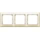 Legrand Рамка Valena Classic[3 поста, слонова кістка], фото , зображення 2 | SNABZHENIE.com.ua