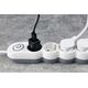 2E Мережевий подовжувач Plus 4XSchuko з вимикачем 3G1.0*3M, white, фото , изображение 4 | SNABZHENIE.com.ua 2E Мережевий подовжувач Plus 4XSchuko з вимикачем 3G1.0*3M, white, фото , изображение 4 | SNABZHENIE.com.ua