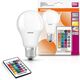 Osram Лампа LED E27 RGB 9Вт 2700К 806Лм пульт ДУ A60, фото  | SNABZHENIE.com.ua Osram Лампа LED E27 RGB 9Вт 2700К 806Лм пульт ДУ A60, фото  | SNABZHENIE.com.ua