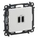 Legrand Розетка Valena LIFE USB-С + USB-С, 3А 5В, білий, фото , зображення 2 | SNABZHENIE.com.ua Legrand Розетка Valena LIFE USB-С + USB-С, 3А 5В, білий, фото , зображення 2 | SNABZHENIE.com.ua