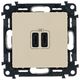 Legrand Розетка Valena LIFE USB-С + USB-С, 3А 5В, слонова кістка, фото , изображение 3 | SNABZHENIE.com.ua Legrand Розетка Valena LIFE USB-С + USB-С, 3А 5В, слонова кістка, фото , изображение 3 | SNABZHENIE.com.ua