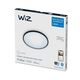 WiZ Світильник стельовий розумний SuperSlim Ceiling, 16W, 1500lm, 29,2см, 2700-6500K, Wi-Fi, чорний, фото , изображение 4 | SNABZHENIE.com.ua WiZ Світильник стельовий розумний SuperSlim Ceiling, 16W, 1500lm, 29,2см, 2700-6500K, Wi-Fi, чорний, фото , изображение 4 | SNABZHENIE.com.ua