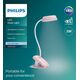Philips Лампа настільна LED Reading Desk lamp Donutclip, рожевий, фото , изображение 4 | SNABZHENIE.com.ua Philips Лампа настільна LED Reading Desk lamp Donutclip, рожевий, фото , изображение 4 | SNABZHENIE.com.ua