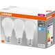 Osram Набір ламп 3шт LED E27 8.5Вт 4000К 806Лм A60, фото  | SNABZHENIE.com.ua Osram Набір ламп 3шт LED E27 8.5Вт 4000К 806Лм A60, фото  | SNABZHENIE.com.ua