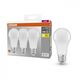 Osram Набір ламп 3шт LED E27 10Вт 2700К 1055Лм A60, фото , изображение 3 | SNABZHENIE.com.ua Osram Набір ламп 3шт LED E27 10Вт 2700К 1055Лм A60, фото , изображение 3 | SNABZHENIE.com.ua