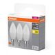 Osram Набір ламп 3шт LED E14 4.9Вт 2700К 470Лм B40, фото , изображение 2 | SNABZHENIE.com.ua Osram Набір ламп 3шт LED E14 4.9Вт 2700К 470Лм B40, фото , изображение 2 | SNABZHENIE.com.ua