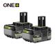 Ryobi Набір акумуляторів ONE+ RB1850X2 Lithium+ 18В 2х5А·год, фото , зображення 2 | SNABZHENIE.com.ua Ryobi Набір акумуляторів ONE+ RB1850X2 Lithium+ 18В 2х5А·год, фото , зображення 2 | SNABZHENIE.com.ua