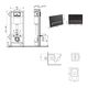 Готовое решение Qtap для ванной комнаты: подвесной унитаз Crow Ultra Quiet 520×360×290 + комплект инсталляции Nest 4 в 1 (линейная клавиша Black mat), фото , изображение 2 | SNABZHENIE.com.ua Готовое решение Qtap для ванной комнаты: подвесной унитаз Crow Ultra Quiet 520×360×290 + комплект инсталляции Nest 4 в 1 (линейная клавиша Black mat), фото , изображение 2 | SNABZHENIE.com.ua
