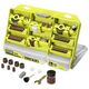 Ryobi Комплект приладдя RAR800K-120 1/8" для міні дриля гравера реноватора 120шт кейс, фото  | SNABZHENIE.com.ua