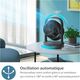 Вентилятор Philips настільний Series 3000, 22см, 27Вт, таймер, поворот 180, чорний, фото , изображение 9 | SNABZHENIE.com.ua Вентилятор Philips настільний Series 3000, 22см, 27Вт, таймер, поворот 180, чорний, фото , изображение 9 | SNABZHENIE.com.ua