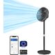 Вентилятор Philips підлоговий Series 3000, 40см, 48Вт, керування через смартфон, регулювання висоти, чорний, фото , изображение 5 | SNABZHENIE.com.ua Вентилятор Philips підлоговий Series 3000, 40см, 48Вт, керування через смартфон, регулювання висоти, чорний, фото , изображение 5 | SNABZHENIE.com.ua