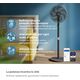 Вентилятор Philips підлоговий Series 3000, 40см, 48Вт, керування через смартфон, регулювання висоти, чорний, фото , изображение 7 | SNABZHENIE.com.ua Вентилятор Philips підлоговий Series 3000, 40см, 48Вт, керування через смартфон, регулювання висоти, чорний, фото , изображение 7 | SNABZHENIE.com.ua