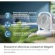 Вентилятор Philips настільний Series 2000, 22см, 28Вт, таймер, поворот 180, білий, фото , изображение 5 | SNABZHENIE.com.ua Вентилятор Philips настільний Series 2000, 22см, 28Вт, таймер, поворот 180, білий, фото , изображение 5 | SNABZHENIE.com.ua
