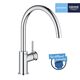 Смеситель для кухни Grohe QuickFix Start Classic 31553001, фото , изображение 3 | SNABZHENIE.com.ua
