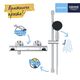 Смеситель термостатический для душа Grohe QuickFix Precision Flow 34800001 , фото , изображение 8 | SNABZHENIE.com.ua Смеситель термостатический для душа Grohe QuickFix Precision Flow 34800001 , фото , изображение 8 | SNABZHENIE.com.ua