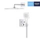 Душевая система скрытого монтажа термостатическая Grohe QuickFix Precision SmartControl Cube 34876000, фото , изображение 4 | SNABZHENIE.com.ua Душевая система скрытого монтажа термостатическая Grohe QuickFix Precision SmartControl Cube 34876000, фото , изображение 4 | SNABZHENIE.com.ua
