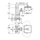 Душевая система термостатическая Grohe QuickFix Vitalio Comfort System 250 26984001, фото , изображение 2 | SNABZHENIE.com.ua Душевая система термостатическая Grohe QuickFix Vitalio Comfort System 250 26984001, фото , изображение 2 | SNABZHENIE.com.ua