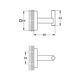 Крючок для ванной комнаты Grohe QuickFix Start 40961000, фото , изображение 2 | SNABZHENIE.com.ua