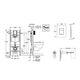 Инсталляция для унитаза Grohe Solido 3 в 1 3884966Q, фото , зображення 2 | SNABZHENIE.com.ua