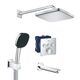 Душевая система скрытого монтажа термостатическая Grohe QuickFix SmartControl UA202802C3, фото  | SNABZHENIE.com.ua Душевая система скрытого монтажа термостатическая Grohe QuickFix SmartControl UA202802C3, фото  | SNABZHENIE.com.ua