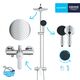 Душевая система Grohe QuickFix Vitalio Start System 250 26679001, фото , изображение 8 | SNABZHENIE.com.ua Душевая система Grohe QuickFix Vitalio Start System 250 26679001, фото , изображение 8 | SNABZHENIE.com.ua