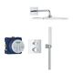 Душевая система скрытого монтажа термостатическая  Grohe QuickFix Precision Grohtherm Cube 34881000, фото , изображение 3 | SNABZHENIE.com.ua Душевая система скрытого монтажа термостатическая  Grohe QuickFix Precision Grohtherm Cube 34881000, фото , изображение 3 | SNABZHENIE.com.ua