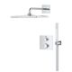 Душевая система скрытого монтажа термостатическая  Grohe QuickFix Precision Grohtherm Cube 34881000, фото , изображение 4 | SNABZHENIE.com.ua Душевая система скрытого монтажа термостатическая  Grohe QuickFix Precision Grohtherm Cube 34881000, фото , изображение 4 | SNABZHENIE.com.ua