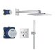 Душевая система скрытого монтажа термостатическая Grohe QuickFix Precision SmartControl Cube 34875000 , фото  | SNABZHENIE.com.ua Душевая система скрытого монтажа термостатическая Grohe QuickFix Precision SmartControl Cube 34875000 , фото  | SNABZHENIE.com.ua