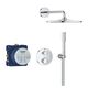 Душевая система скрытого монтажа термостатическая Grohe QuickFix Precision с Vitalio Rain Mono 310 34880000, фото , изображение 3 | SNABZHENIE.com.ua Душевая система скрытого монтажа термостатическая Grohe QuickFix Precision с Vitalio Rain Mono 310 34880000, фото , изображение 3 | SNABZHENIE.com.ua