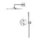 Душевая система скрытого монтажа термостатическая Grohe QuickFix Precision с Vitalio Rain Mono 310 34880000, фото , изображение 4 | SNABZHENIE.com.ua Душевая система скрытого монтажа термостатическая Grohe QuickFix Precision с Vitalio Rain Mono 310 34880000, фото , изображение 4 | SNABZHENIE.com.ua