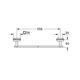 Полотенцедержатель Grohe QuickFix Start Cube 410892430, фото , зображення 2 | SNABZHENIE.com.ua Полотенцедержатель Grohe QuickFix Start Cube 410892430, фото , зображення 2 | SNABZHENIE.com.ua