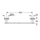 Полотенцедержатель Grohe QuickFix Start Cube 40987000, фото , изображение 2 | SNABZHENIE.com.ua