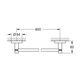 Полотенцедержатель Grohe QuickFix Start 411872430, фото , изображение 2 | SNABZHENIE.com.ua