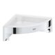 Полка для душа Grohe QuickFix Start Cube угловая с крючками 41106000, фото  | SNABZHENIE.com.ua Полка для душа Grohe QuickFix Start Cube угловая с крючками 41106000, фото  | SNABZHENIE.com.ua