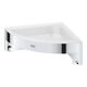 Полка для душа Grohe QuickFix Start Cube угловая с крючками 41106000, фото , зображення 3 | SNABZHENIE.com.ua Полка для душа Grohe QuickFix Start Cube угловая с крючками 41106000, фото , зображення 3 | SNABZHENIE.com.ua
