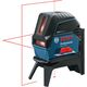 Нівелір лазерний Bosch GCL2-50+RM1+BM3 до 20м, ±0.3мм/м, 4AAx1.5В, IP54, чохол, мішеннь, кейс, 0.6кг, фото , изображение 8 | SNABZHENIE.com.ua