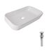 Комплект Qtap Scorpio: Раковина накладная 550x390x120 мм, White, прямоугольная + Донный клапан Pop-up PU02, фото  | SNABZHENIE.com.ua Комплект Qtap Scorpio: Раковина накладная 550x390x120 мм, White, прямоугольная + Донный клапан Pop-up PU02, фото  | SNABZHENIE.com.ua
