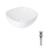 Комплект Qtap Kolibri: Раковина накладная 400x400x140 мм, White, квадратная + Донный клапан Pop-up PU02, фото  | SNABZHENIE.com.ua Комплект Qtap Kolibri: Раковина накладная 400x400x140 мм, White, квадратная + Донный клапан Pop-up PU02, фото  | SNABZHENIE.com.ua