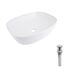 Комплект Qtap Cardinal: Раковина накладная 600x380x140 мм, White, овальная + Донный клапан Pop-up PU02, фото  | SNABZHENIE.com.ua Комплект Qtap Cardinal: Раковина накладная 600x380x140 мм, White, овальная + Донный клапан Pop-up PU02, фото  | SNABZHENIE.com.ua