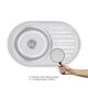 Кухонная мойка Brinex 7750 0,8 мм Satin (BRIN7750SAT08), фото , изображение 3 | SNABZHENIE.com.ua Кухонная мойка Brinex 7750 0,8 мм Satin (BRIN7750SAT08), фото , изображение 3 | SNABZHENIE.com.ua
