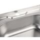 Кухонная мойка Brinex 5050 0,6 мм Satin (BRIN5050SAT06), фото , зображення 6 | SNABZHENIE.com.ua Кухонная мойка Brinex 5050 0,6 мм Satin (BRIN5050SAT06), фото , зображення 6 | SNABZHENIE.com.ua
