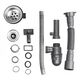 Кухонная мойка Brinex 5050 0,6 мм Satin (BRIN5050SAT06), фото , зображення 7 | SNABZHENIE.com.ua Кухонная мойка Brinex 5050 0,6 мм Satin (BRIN5050SAT06), фото , зображення 7 | SNABZHENIE.com.ua