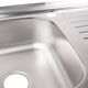 Кухонная мойка Brinex 5080-L 0,8 мм Satin (BRIN5080LSAT06), фото , зображення 6 | SNABZHENIE.com.ua Кухонная мойка Brinex 5080-L 0,8 мм Satin (BRIN5080LSAT06), фото , зображення 6 | SNABZHENIE.com.ua