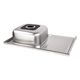 Кухонная мойка Brinex 5080-R 0,8 мм Satin (BRIN5080RSAT06), фото , зображення 5 | SNABZHENIE.com.ua Кухонная мойка Brinex 5080-R 0,8 мм Satin (BRIN5080RSAT06), фото , зображення 5 | SNABZHENIE.com.ua